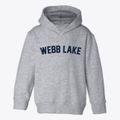 Webb Lake Wisconsin Classic Curve Toddler Hoodie additional view 1