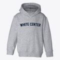 White Center Washington Classic Curve Toddler Hoodie additional view 1