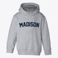 Madison Wisconsin Classic Curve Toddler Hoodie additional view 1