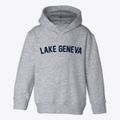 Lake Geneva Wisconsin Classic Curve Toddler Hoodie additional view 1