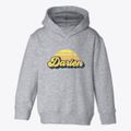 Darien Illinois Sublime Sunset Toddler Hoodie additional view 1