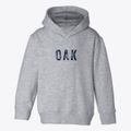 Oak Nebraska Timeless Retro Toddler Hoodie additional view 1