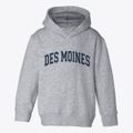 Des Moines New Mexico Varsity Toddler Hoodie additional view 1