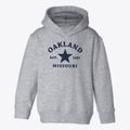 Oakland Missouri Star Toddler Hoodie additional view 1