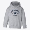Frederika Iowa Star Toddler Hoodie additional view 1