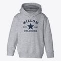 Willow Oklahoma Star Toddler Hoodie additional view 1