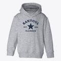 Rantoul Illinois Star Toddler Hoodie additional view 1