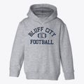 Bluff City Illinois Football Toddler Hoodie additional view 1