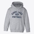 Kings Lake Missouri Football Toddler Hoodie additional view 1
