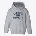 Langdon Pennsylvania Football Toddler Hoodie additional view 1