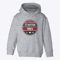 Stanton Iowa Americana Toddler Hoodie additional view 1