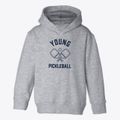Young West Virginia Pickleball Toddler Hoodie additional view 1