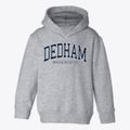 Dedham Massachusetts Traditional Toddler Hoodie additional product view 1