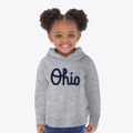 Ohio Script Toddler Hoodie additional product view 2