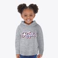 Florida Retro Candy Vibes Toddler Hoodie additional view 2