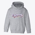 Wyoming Retro Candy Vibes Toddler Hoodie additional view 1