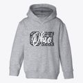 Ohio Leopard Text Toddler Hoodie additional product view 1