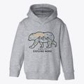 Born To Explore More Toddler Hoodie additional view 1