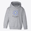 Be Happy Toddler Hoodie additional view 1