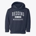 Redding Mississippi Classic Established Toddler Hoodie additional view 1