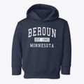 Beroun Minnesota Classic Established Toddler Hoodie additional view 1