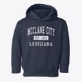 Mcclane City Louisiana Classic Established Toddler Hoodie additional view 1