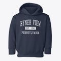 Hyner View Pennsylvania Classic Established Toddler Hoodie additional view 1