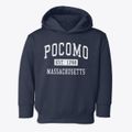Pocomo Massachusetts Classic Established Toddler Hoodie additional view 1