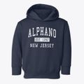 Alphano New Jersey Classic Established Toddler Hoodie additional view 1