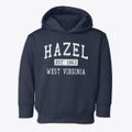 Hazel West Virginia Classic Established Toddler Hoodie additional view 1