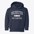 Rochester New Hampshire Classic Established Toddler Hoodie additional view 1