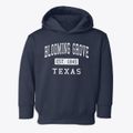 Blooming Grove Texas Classic Established Toddler Hoodie additional view 1