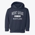 Mount Savage Maryland Classic Established Toddler Hoodie additional view 1