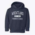 Wheatland Pennsylvania Classic Established Toddler Hoodie additional view 1