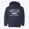 Powellton West Virginia Classic Established Toddler Hoodie additional view 1
