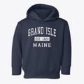 Grand Isle Maine Classic Established Toddler Hoodie additional view 1