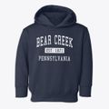Bear Creek Pennsylvania Classic Established Toddler Hoodie additional view 1