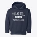 Violet Hill Pennsylvania Classic Established Toddler Hoodie additional view 1