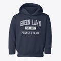 Green Lawn Pennsylvania Classic Established Toddler Hoodie additional view 1