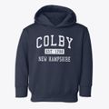 Colby New Hampshire Classic Established Toddler Hoodie additional view 1
