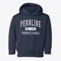 Pennline Pennsylvania Classic Established Toddler Hoodie additional view 1