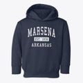 Marsena Arkansas Classic Established Toddler Hoodie additional view 1