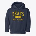 Teays West Virginia Classic Established Toddler Hoodie additional view 1