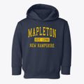 Mapleton New Hampshire Classic Established Toddler Hoodie additional view 1
