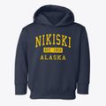 Nikiski Alaska Classic Established Toddler Hoodie additional view 1