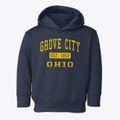 Grove City Ohio Classic Established Toddler Hoodie additional view 1