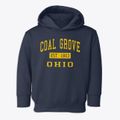 Coal Grove Ohio Classic Established Toddler Hoodie additional view 1