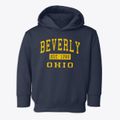 Beverly Ohio Classic Established Toddler Hoodie additional view 1
