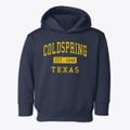 Coldspring Texas Classic Established Toddler Hoodie additional view 1