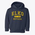 Elko Nevada Classic Established Toddler Hoodie additional view 1